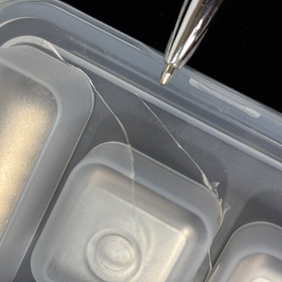 Whiskey Stainless Steel Stone and  Matching Tongs Set NOS - Picture 10 of 10